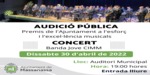 Audición pública y concierto de la Banda Jove del CIMM