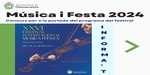 Concurso de la portada del programa del festival «Música i Festa» 2024